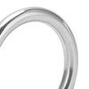 Alomejor 5pcs Round Rings Stainless Steel Smooth Welded O-Ring for