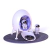 Astronaut Lander Galaxy Star Projector Night Light, Bluetooth Speaker Remote