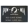 POW MIA Military Flags (Some Gave All 3x5ft Poly)