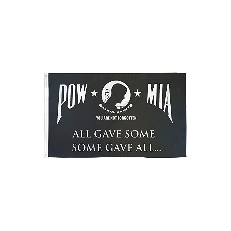POW MIA Military Flags (Some Gave All 3x5ft Poly)