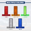 PATIKIL Rectangle Rear Reflectors, 10 Pcs Safety Reflective Warning Reflector