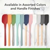 Tovolo Flex-Core All-Silicone Mini Spatula & Spoonula, Kitchen Utensil Set