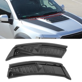 Jaronx Compatible with Ford F150 Windshield Wiper Cowl Cover 2015-2020, Wiper Windshield Cowl Cover Vent Grille Replacement Compatible with Ford F150 FL3Z15022A69A FL3Z25022A69B (Left & Right)