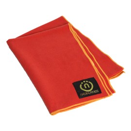 Natural Fitness Hot Yoga Microfiber Lightweight Towel, Red Rock/Sun