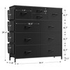 Lulive Dresser for Bedroom with 10 Drawers, Chest of Drawers