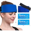 Gel Ice Pack Wrap for Injuries, Reusable Cold/Hot Compress for