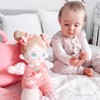 OUOZZZ Baby Doll with Carry Bag and Doll Accessories, Pink,