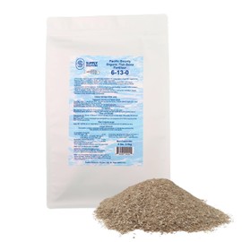 Supply Solutions Pacific Bounty - Organic Fish Bone Meal Fertilizer 6-13-0 - Plus 14% Calcium for Plants Root Development- High Phosphorus Plant Food for Tomatoes, Bulbs, Veggies (5lbs)