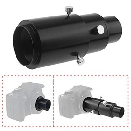 Astromania 1.25" Extendable Camera Adapter - for Either Prime-Focus Or Eyepiece-Projection Astrophotography with Refractors or Reflector Telescopes - Threaded for Standard 1.25inch Astronomy Filters