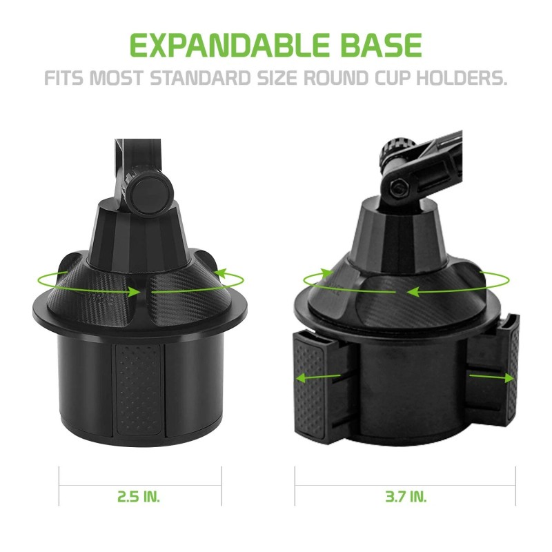 Food tray & Phone Holder, Cup Holder Mount, for Smartphone