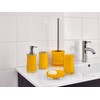 Ridder Soap Dispenser Disco, Acryl, Yellow, 6.5 x 6.5 x