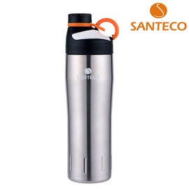 Santeco Aural thermal insulation bottle 590ml steel / 산테코  아우럴 보온보냉병 590ml 스틸
