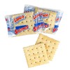 Saltine Crackers, 100 Pack Individually Wrapped Cracker, Single Serve, Low