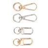 40Pcs Lobster Claw Clasps Zinc Alloy Gold Silver Color Glossy