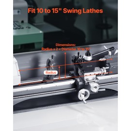 VEVOR Quick Change Tool Post Set, 6 Pcs, Includes Lathe Tool Holders, Wedge Type Tool Post with Turning Tool Holder Accessories, for Mini Lathe & Metal Lathe 10"-15" Swing, Durable Steel Material