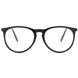 Jcerki Myopia glasses -1.00 nearsighted Distance glasses Black Frame Unisex Spectacles