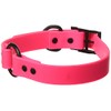 OmniPet Zeta Ring in Center Dog Collar with Black Metal