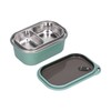 1.2L Stainless Steel Bento Box Doublelayer LeakProof Sealed Food Container