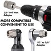 16PCS Bolt Extractor Kit 3/8" Drive Lug Nut Remover Socket