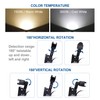 Z Motion Sensor Flood Lights Outdoor,10W Induction LED Lamp, IP65