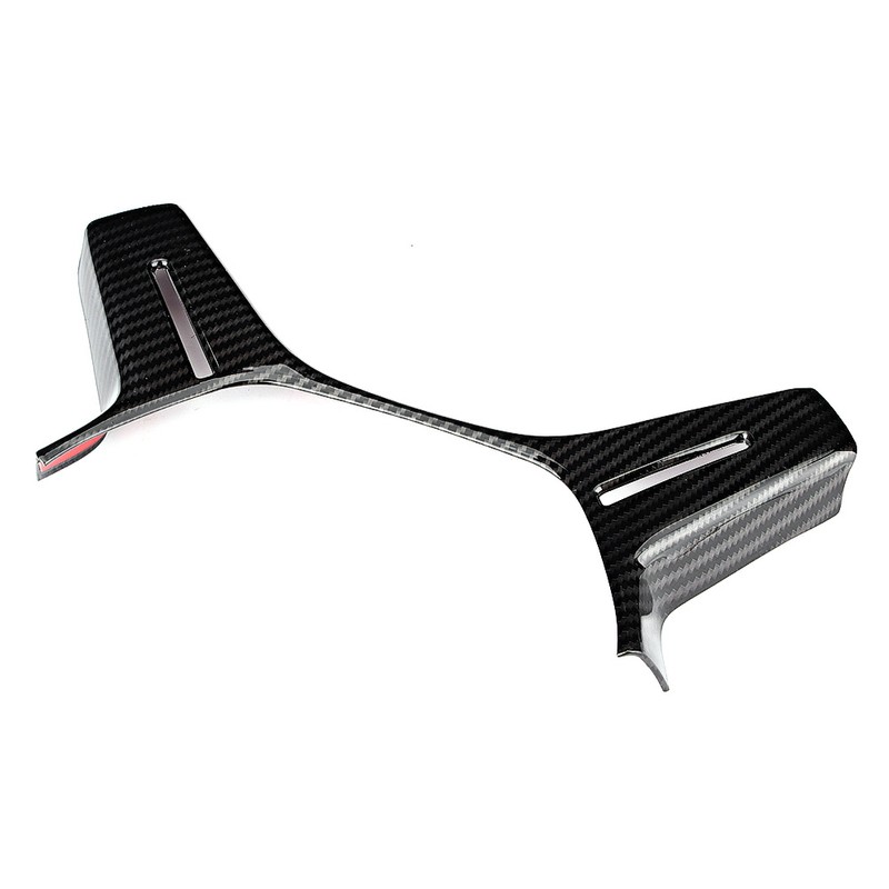 ABS Steering Wheel Gloss Trim Carbon Fiber Pattern Fit for