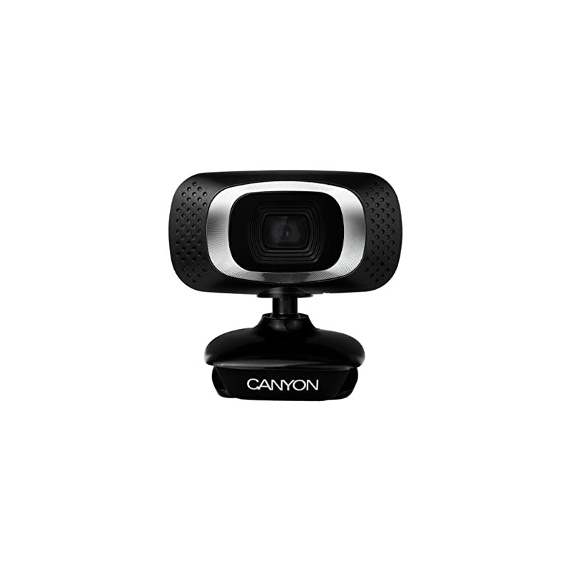 CANYON CWC3 3 MPIXELS USB 2.0 Camera with Microphone Black