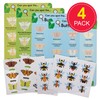 Baker Ross FN460 Bee & Butterfly Identification Sticker Fact Sheets