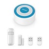 Smart Home Alarm System,Smart Life & Tuya App ControlWiFi/4G 120dB