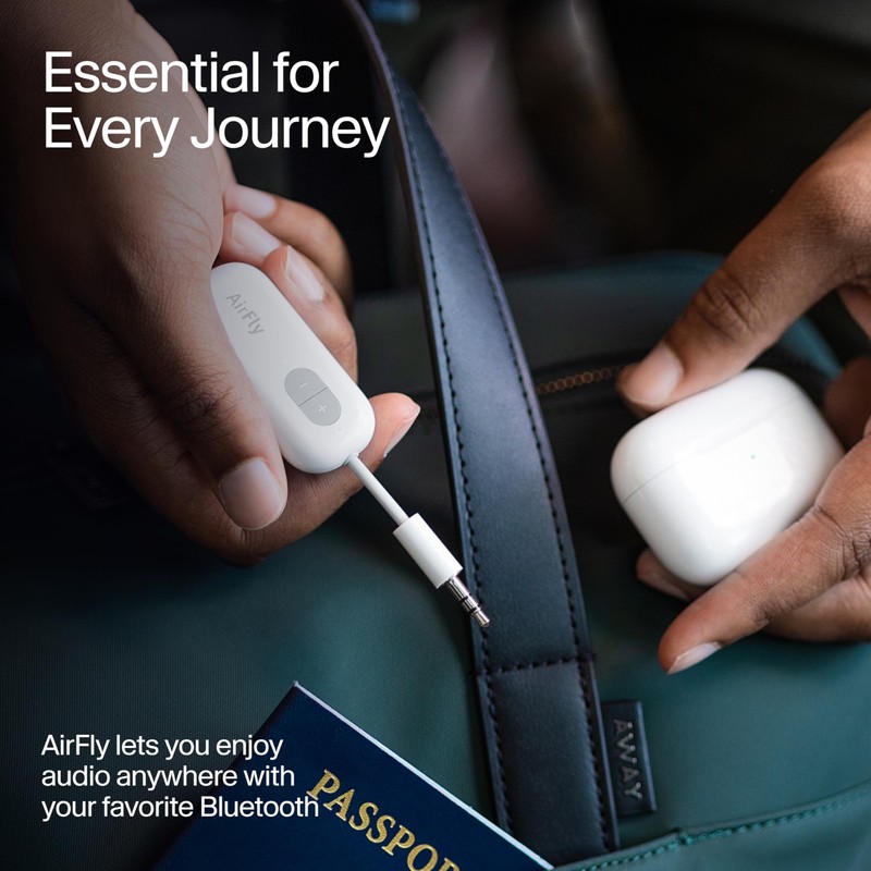 Twelve South AirFly SE | Bluetooth Wireless Audio Transmitter Adapter