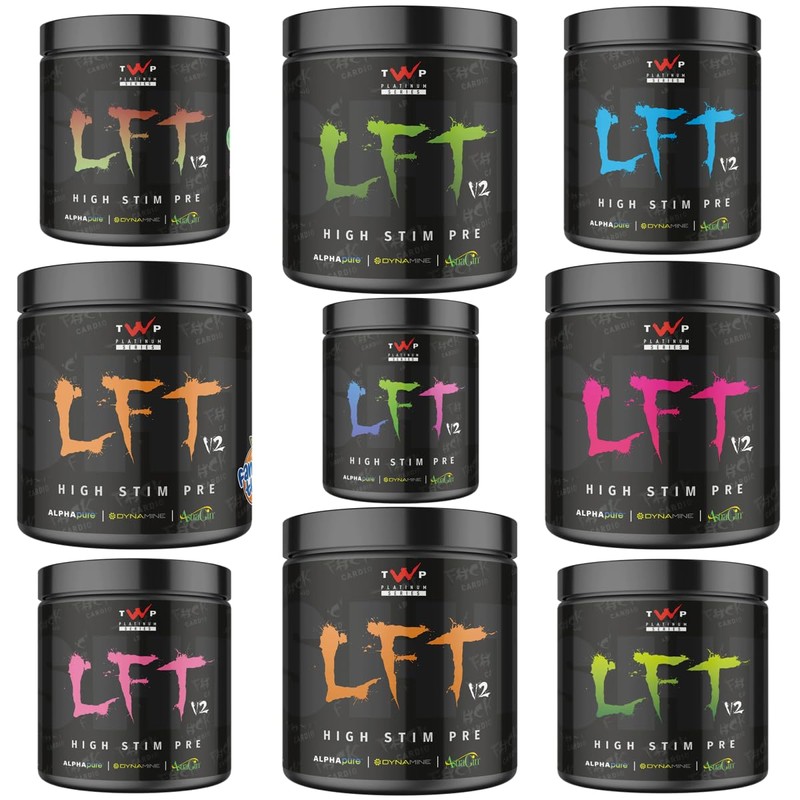 TWP Nutrition Platinum Series LFT V2, High Stim Strong Pre