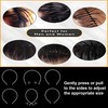 Pack of 3 Metal Hair Bands, Hair Bands Men Women,