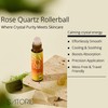 SATORIE Organic Castor & Frankincense Oil with Rose Quartz Rollerball