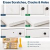 White Wood Filler Sticks 3 Pack, Quickly Fix Stick Wood