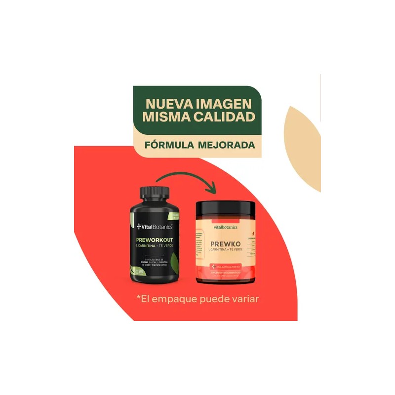 Pre Workout Entrenamiento 200 Capsulas Vitalbotanics Pre_wrkout_200