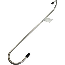 Waki Sangyo BK-901 Stainless Steel S Cancross Silver 0.2 x 13.8 inches (6 x 350 mm) Hook Hanging