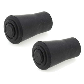Lifeswonderful - 2pcs: Rubber Ferrules Tips Ends for Leki Style Hiking Sticks Trekking Poles - 12mm