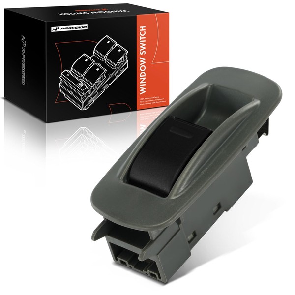 A-Premium Power Window Switch Compatible with Toyota Tacoma 2005-2011, Rear
