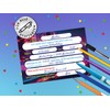 12 Invitation Cards for Children's Birthday Party Racing Car Boys