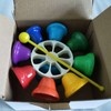 Musical Bell Toy 8 Notes Metal Bells Colorful Musical Toy