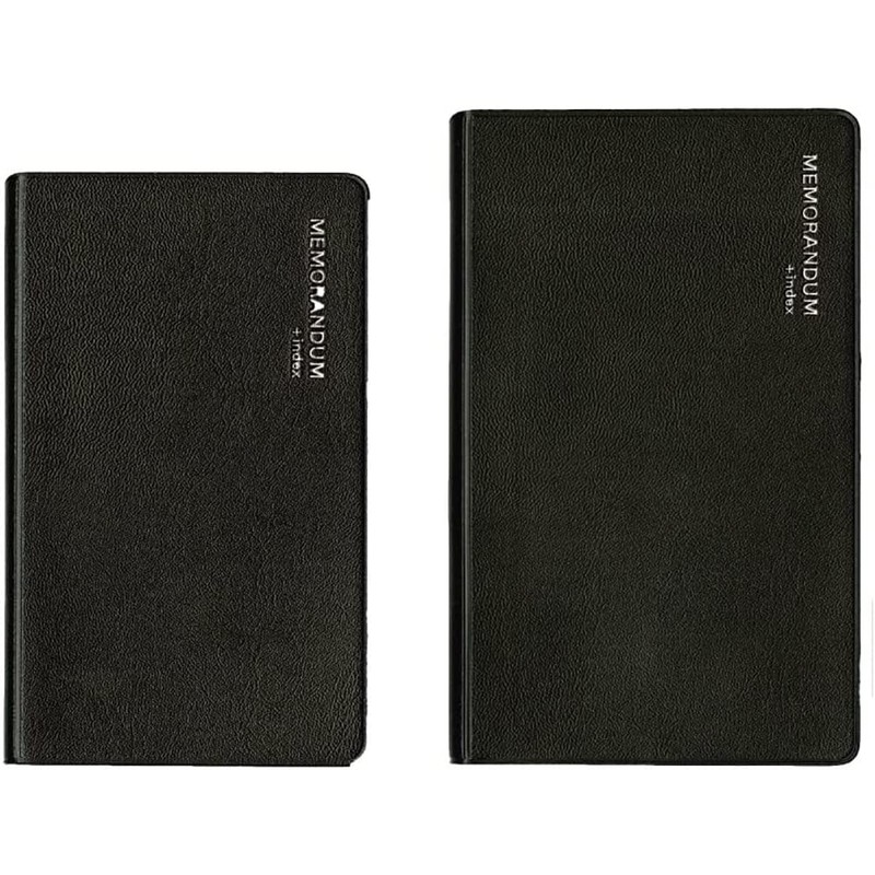 Daigo A1236 Memo Heading Senka Heading Notebook, Black