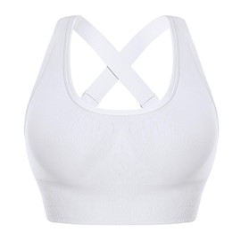 Sykooria Adjustable Strap Sports Bras for Women Workout Yoga Top Bras Fitness Clothes with Removeable Pads