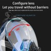 Snorkeling Mask Double Tube Silicone Full Drying Diving Mask Adults
