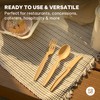 EQUO Sugarcane Utensils, Biodegradable and Compostable Spoons, Pack of 15