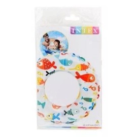 Intex | Salvavidas Estampado Inflable De 61 Cm | Pececitos