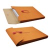 Enyuwlcm PU Leather A4 File Folder Document Holder Filing Envelope
