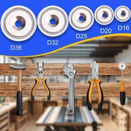 DGDUBRB T-ZH-01 Neodymium Magnets with Hole, 3 Different Sizes, Round Magnets Strong with Hole, Strong Magnets for Screwing and Hanging on the Wall Pack of 25