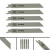 Dapetz ® 5 X Reciprocating Saw Blades 6 Tpi 150mm