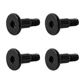 CHENACC Tailgate Cover Cap Screws Bolts 4 Pack Compatible with 2009-2014 Ford F150 excluding Flareside Fit for 2005-2016 Ford F250 F350 F450 F550 Tailgate Cover Bolts