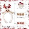 OCOUYVD （4PCS） Christmas Hair Accessories for Woman and Girls Christmas