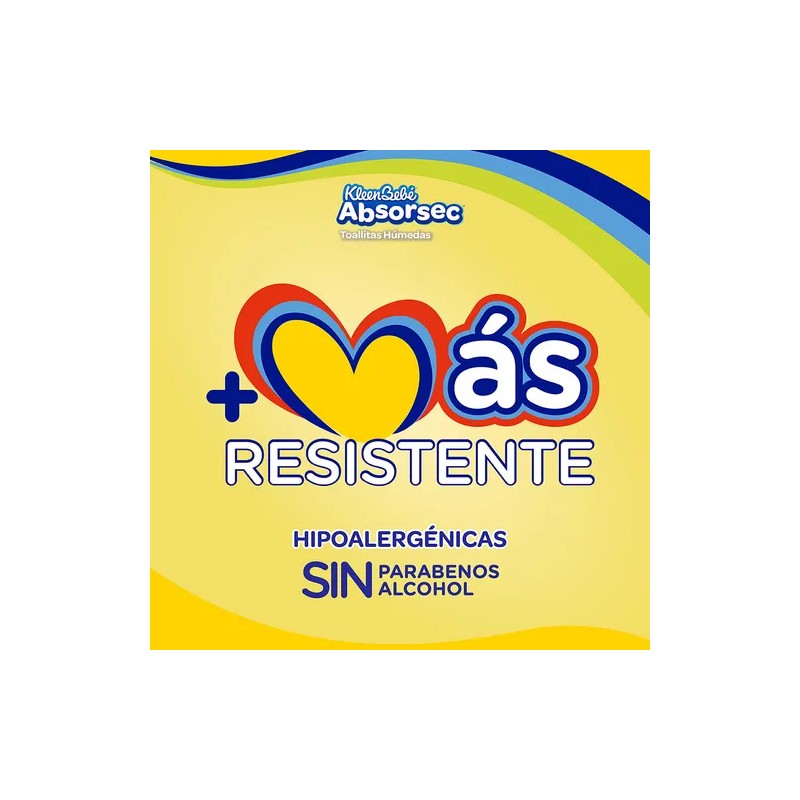 KleenBebé Absorsec - 120 - Unidad - 1